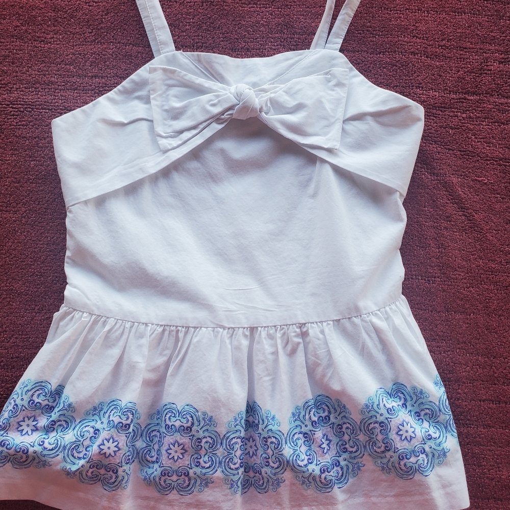 Janie & Jack Child 12 cotton blouse/top
